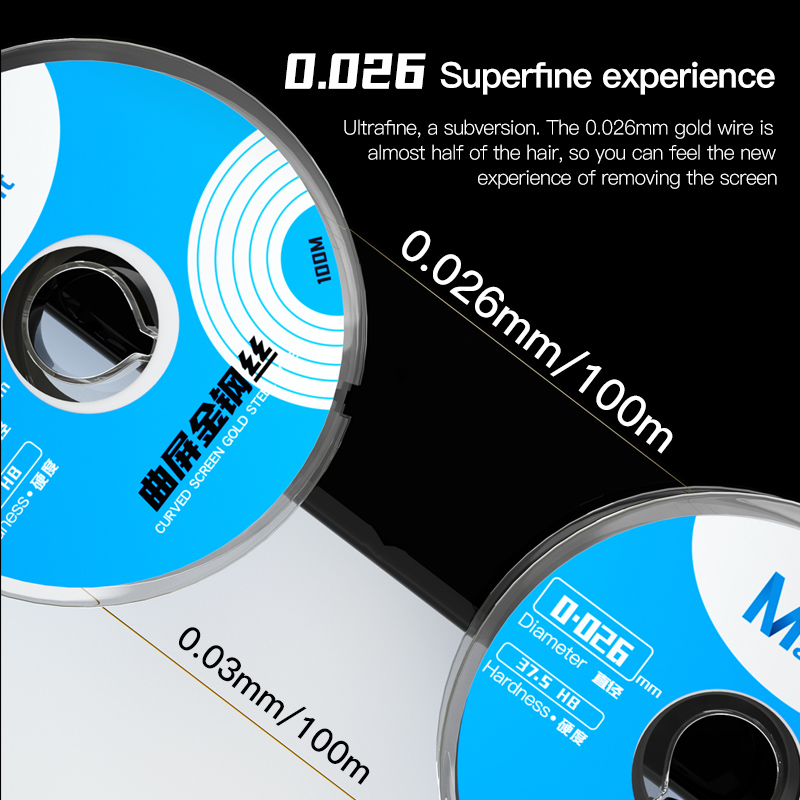 Maant 0.035mm Curved Diamond Cutting Wire