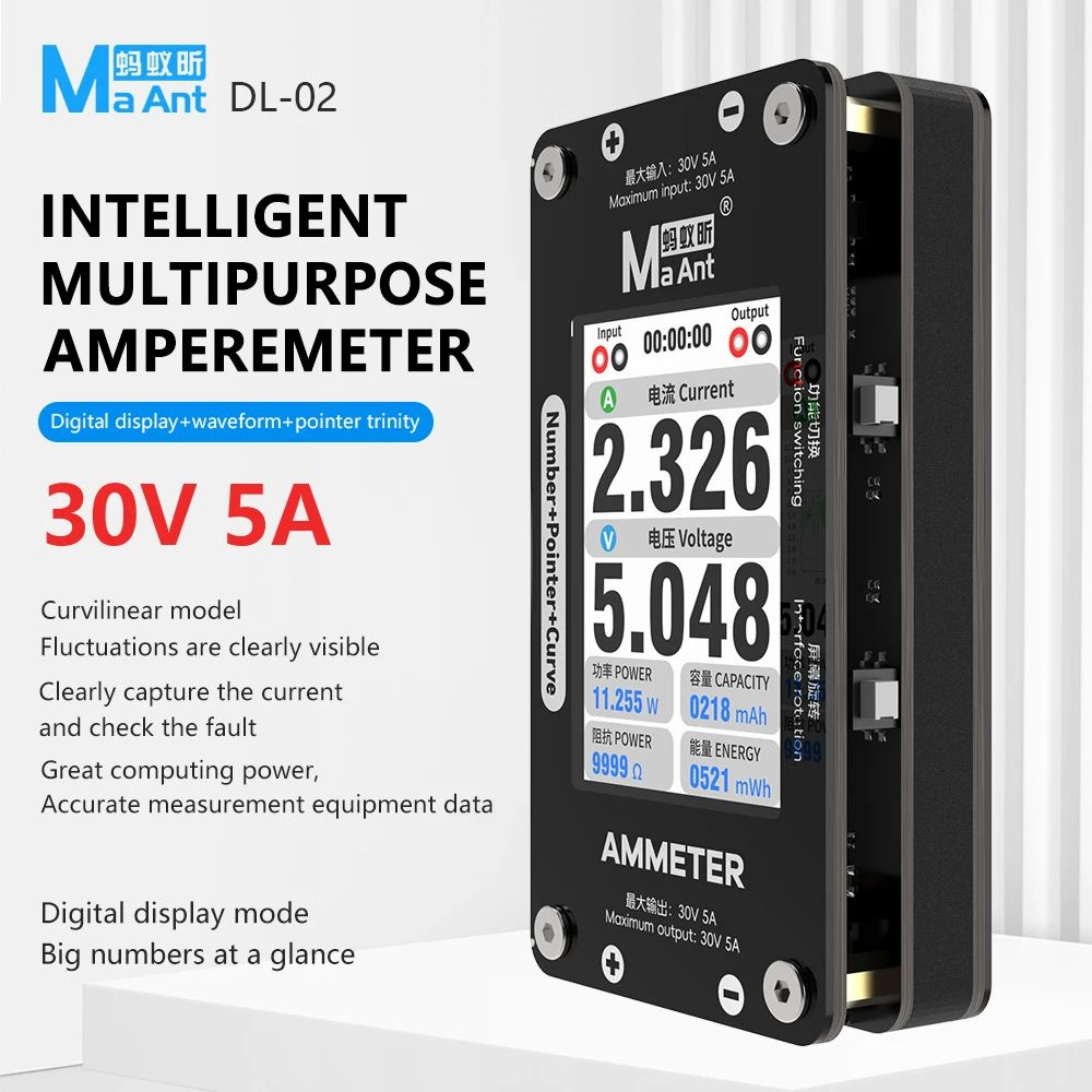 Maant Dl-02 Intelligent Current Voltage Detection