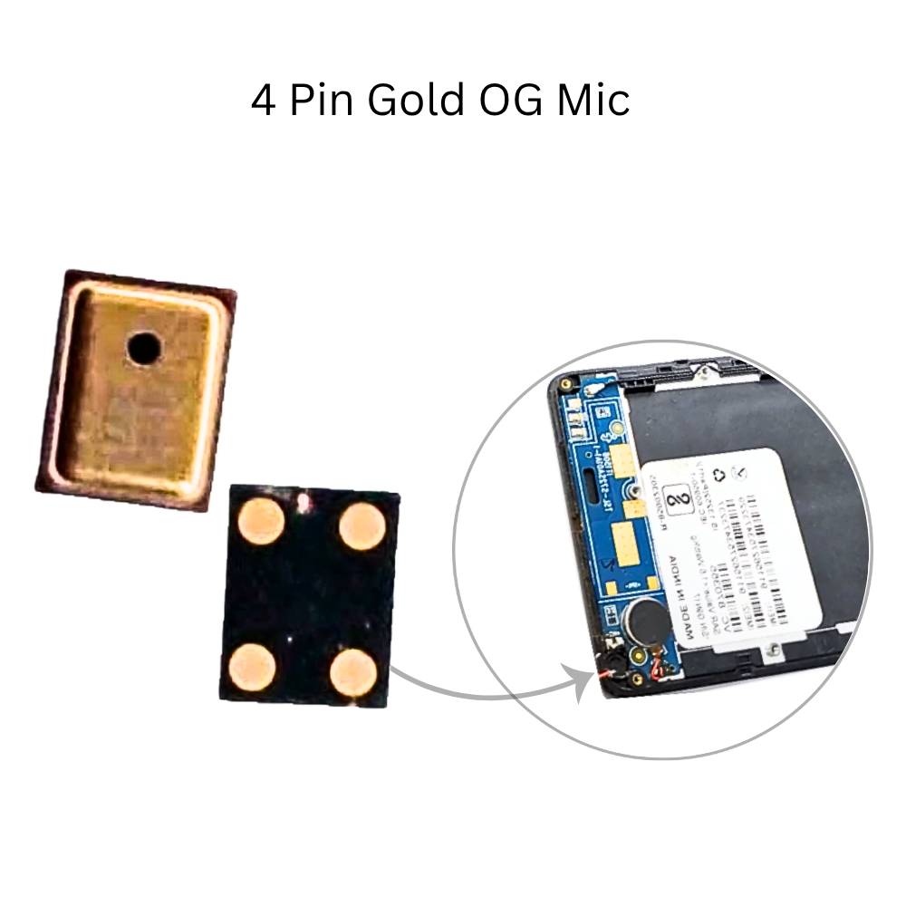 4 Pin Gold OG Mic