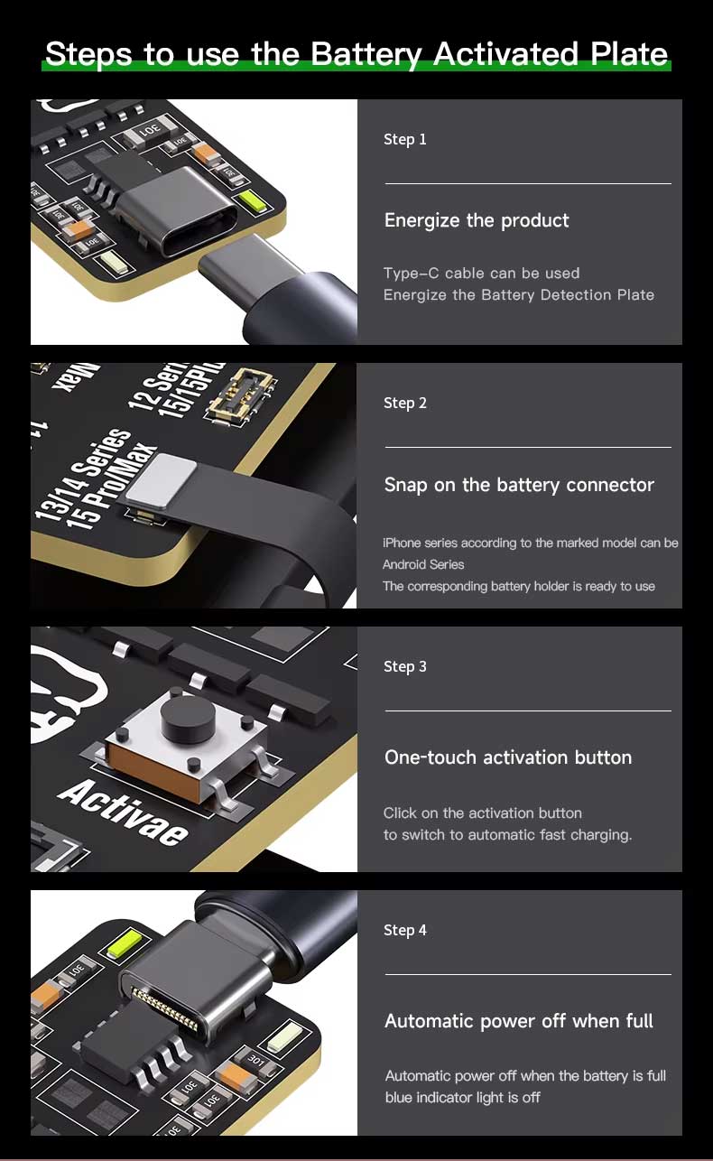 MECHANIC F018 BATTERY ACTIVATION DETECTION BOARD 3