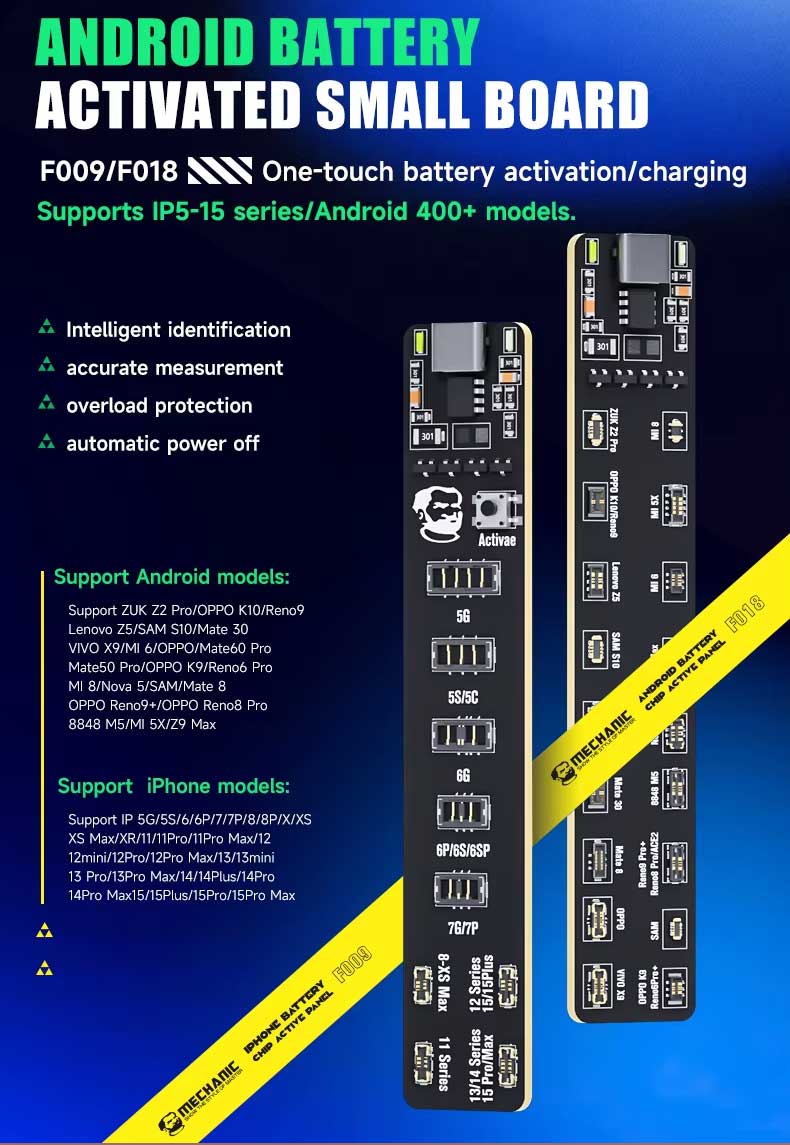 MECHANIC F018 BATTERY ACTIVATION DETECTION BOARD