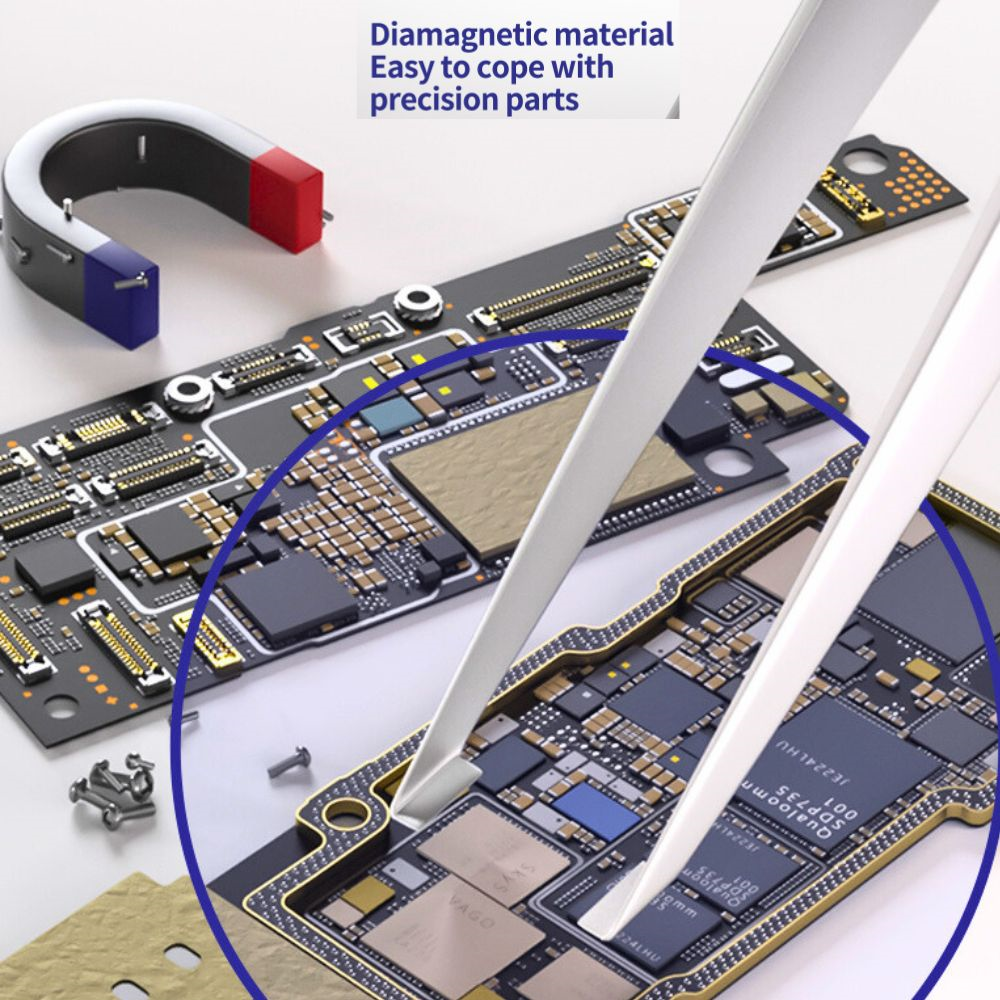 Mechanic G-17 Motherboard Layered Stainless Steel Tweezers