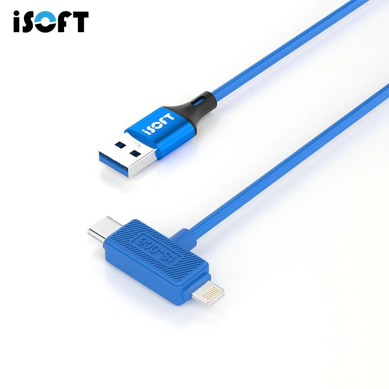 ISOFT IS-006 dual interface repair data cable for iphone