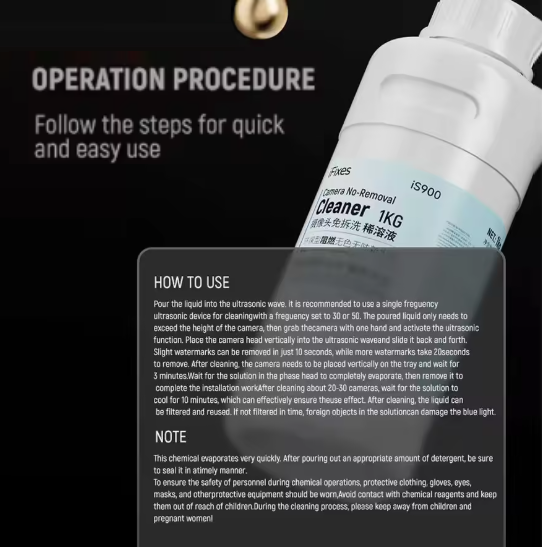 Non Destructive Cleaning Agent for Mobile Cameras 500ml
