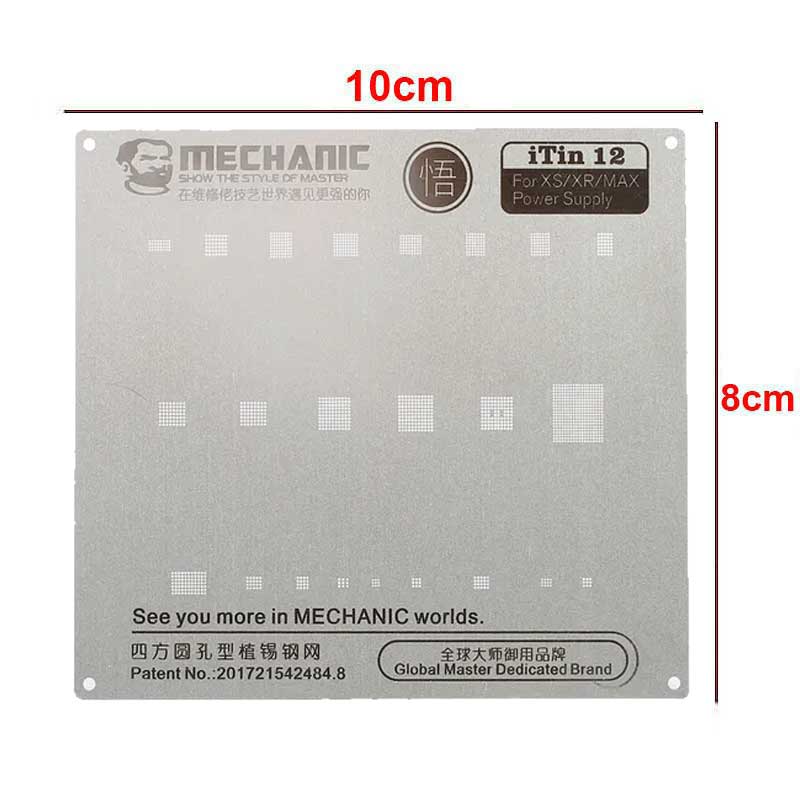 Mechanic Itin 12 Stencil