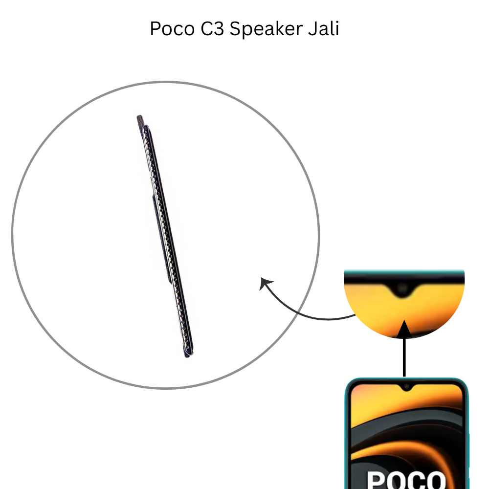 Poco C3 Speaker Jali