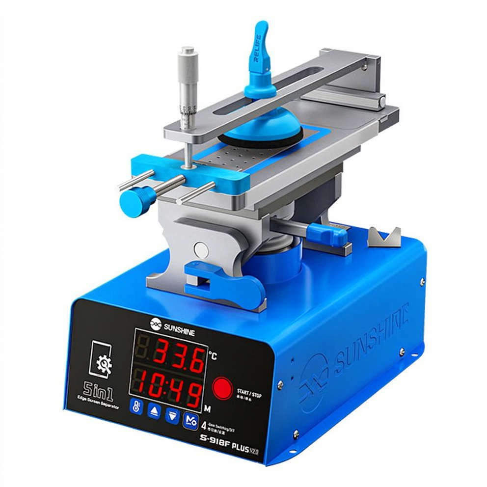 Sunshine S-918F Plus V2.0 360° Rotation Curved Screen Separator