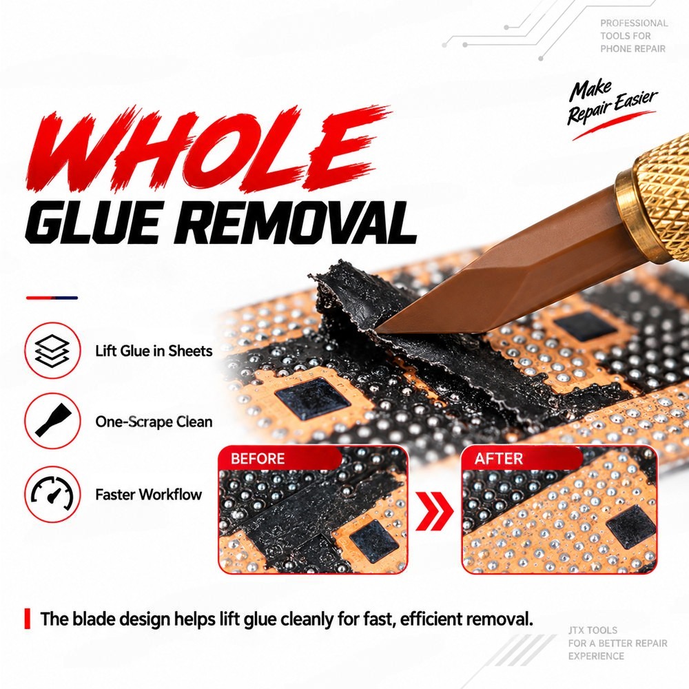 JTX CK-1 CPU Specific Glue Removal Blade Set