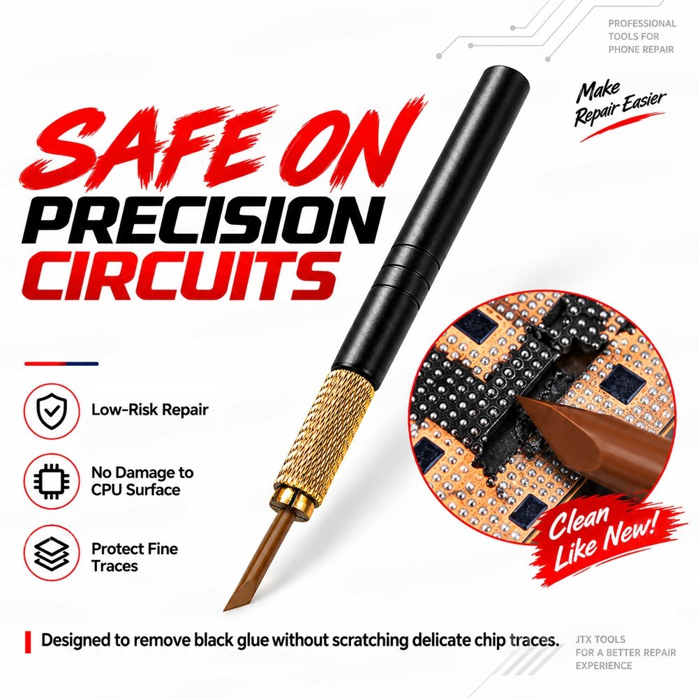 JTX CK-1 CPU Specific Glue Removal Blade Set