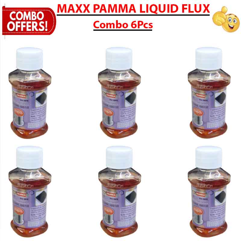 MAXX PAMMA LIQUID FLUX 6Pcs COMBO OFFER