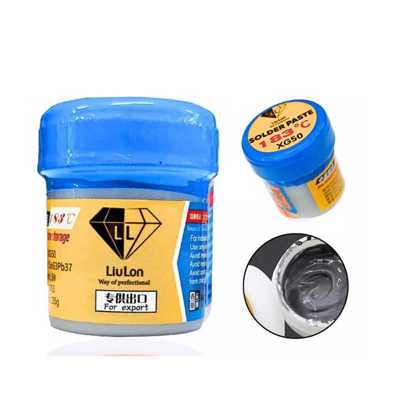 LIULON XG50 183ÃƒÆ’Ã†â€™Ãƒâ€ Ã¢â‚¬â„¢ÃƒÆ’Ã‚Â¢ÃƒÂ¢Ã¢â‚¬Å¡Ã‚Â¬Ãƒâ€¦Ã‚Â¡ÃƒÆ’Ã†â€™ÃƒÂ¢Ã¢â€šÂ¬Ã…Â¡ÃƒÆ’Ã¢â‚¬Å¡Ãƒâ€šÃ‚Â° C SOLDER PASTE 35G 3