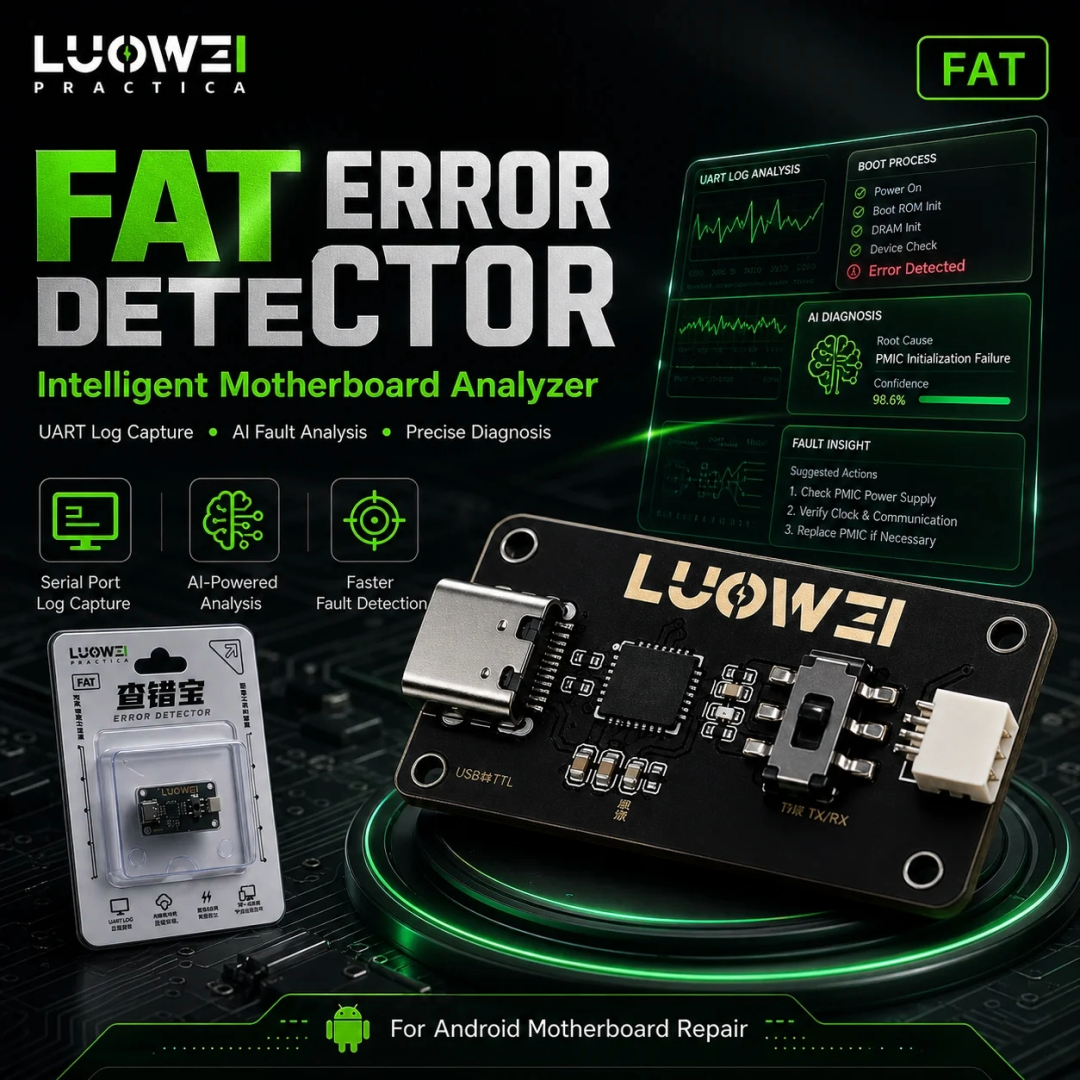 LUOWEI FAT Fault Detector Intelligent Android Motherboard Fault Detection and Diagnostic Too