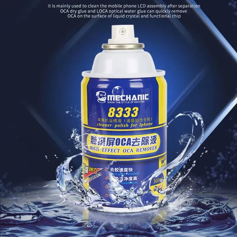 Mechanic 8333-300ml Touch Screen OCA Polarizer Cleaning Removing Liquid