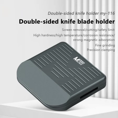 Maant My-116 Magnetic Double-Sided Glue Removal Blade Fixed Holder