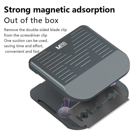 Maant My-116 Magnetic Double-Sided Glue Removal Blade Fixed Holder