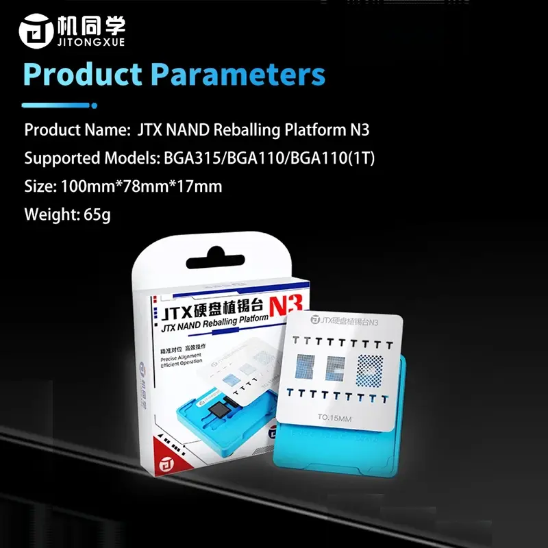 Jtx N3 Nand Reballing Platform
