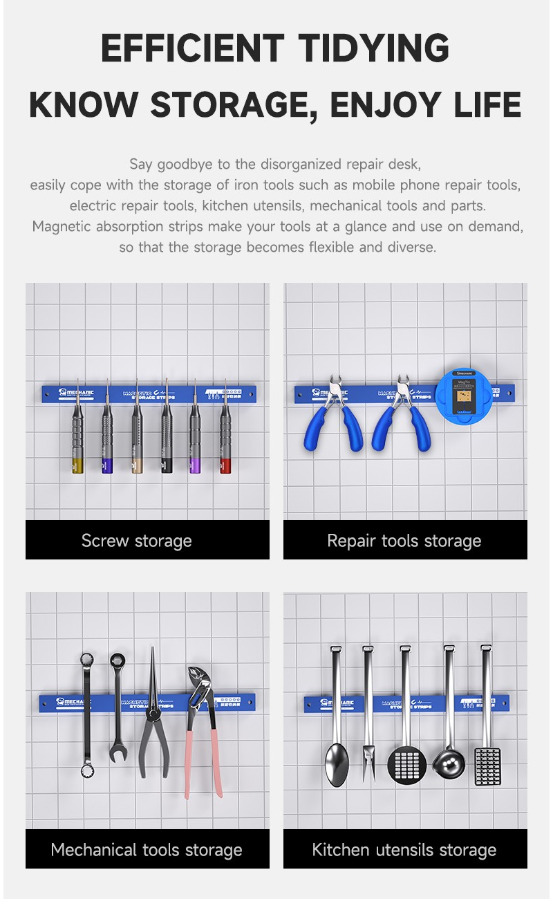 Mechanic MAG25 Magnetic Storage Strip