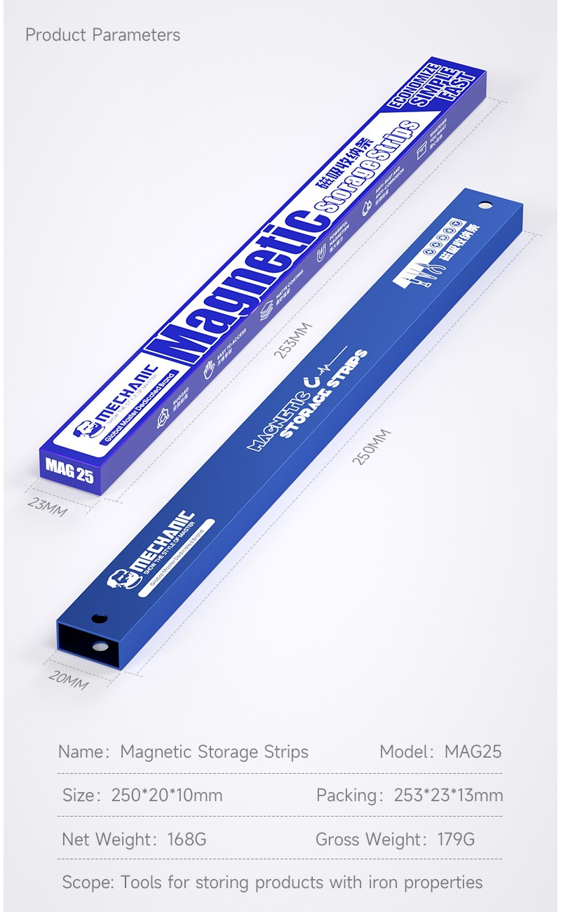 Mechanic MAG25 Magnetic Storage Strip