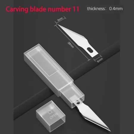 Maant No 11 150 Pcs Carving Blade