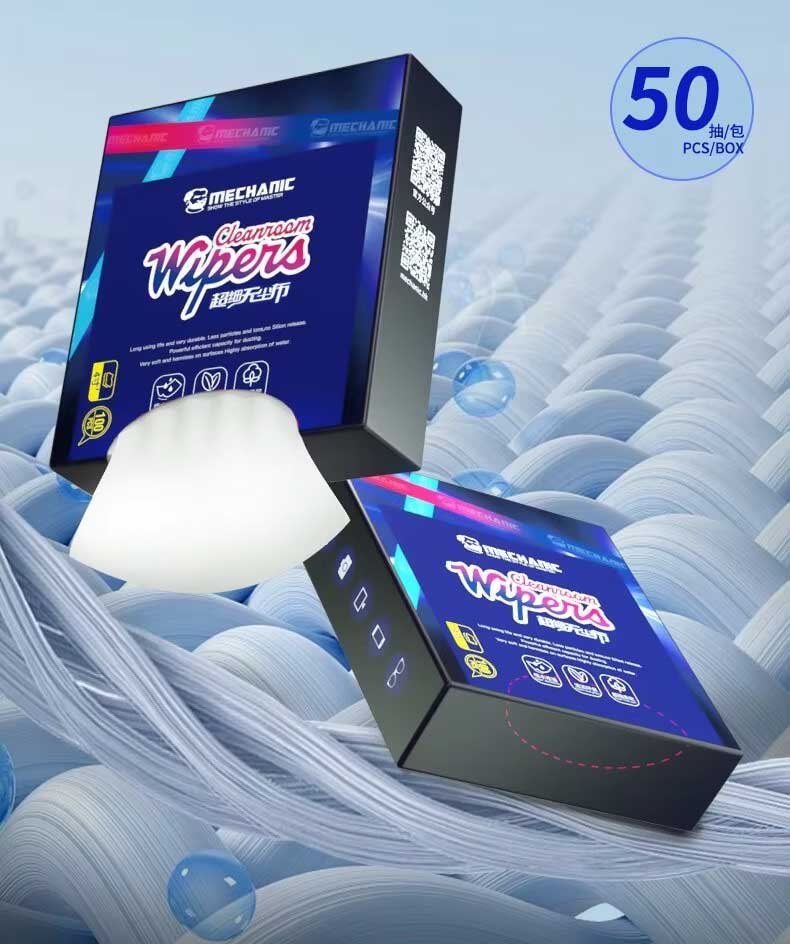 Mechanic Cleanroom Wipes 100 Pcs Pack