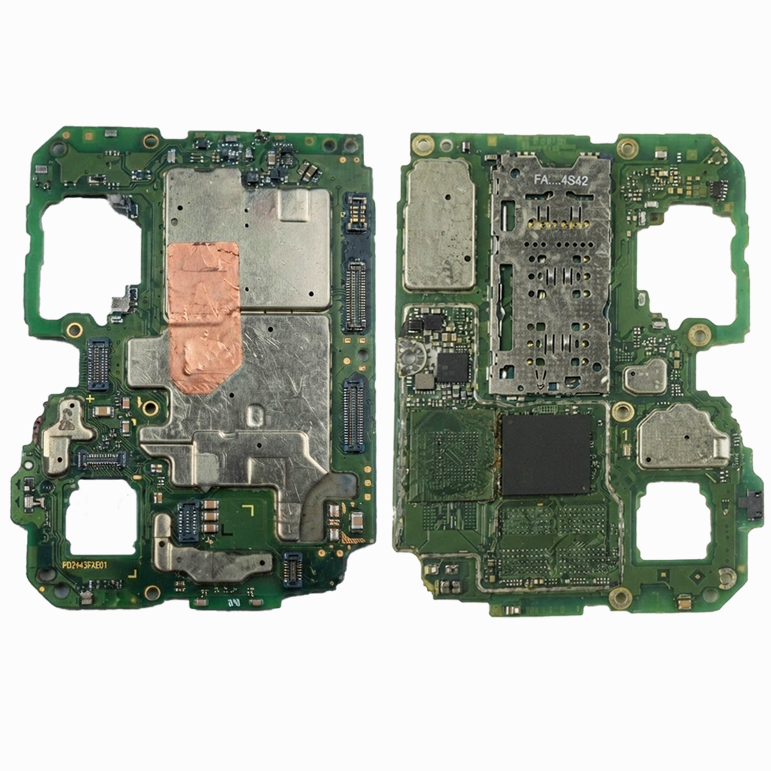 Vivo Y19 5G Scrap Mobile Motherboard PCB Mediatek CPU for Technician Use IC And Spare Parts