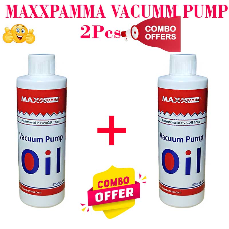 MAXXPAMMA VACUUM PUMP OIL 2PCS COMBO OFFER 270ml