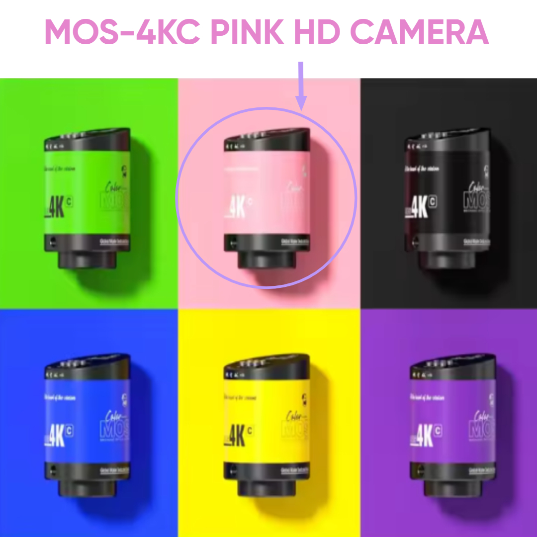 Mechanic MOS-4KC Pink HD Camera For Industrial Binocular Trinocular Microscope