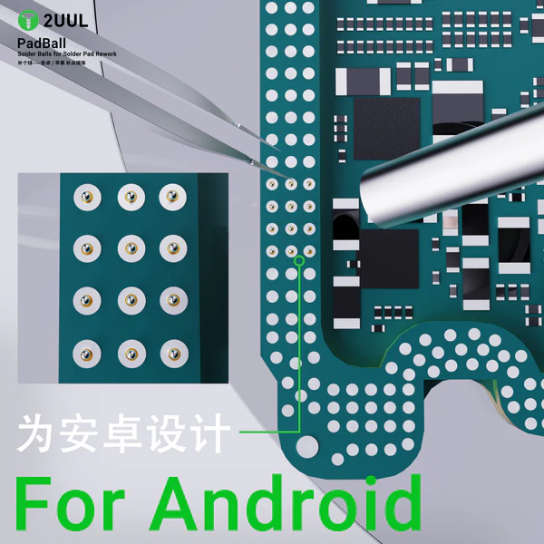 2uul PB01 PadBall Solder Balls for iPhone – 100000 Balls/Bottle