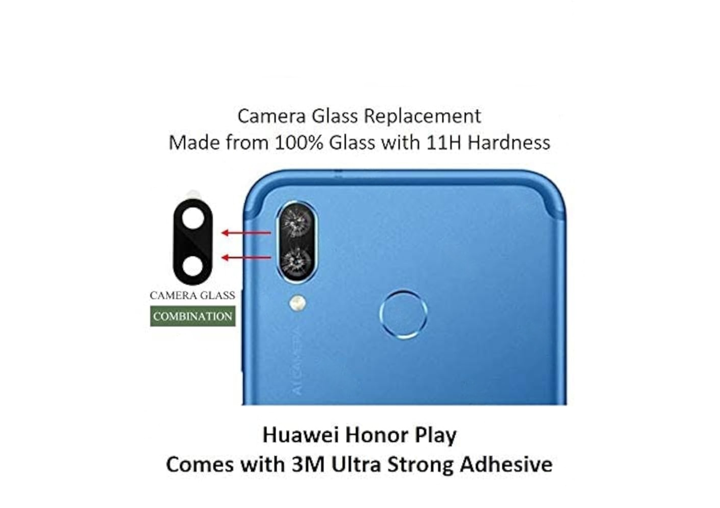 HONOR Y9 2019 CAMERA GLASS