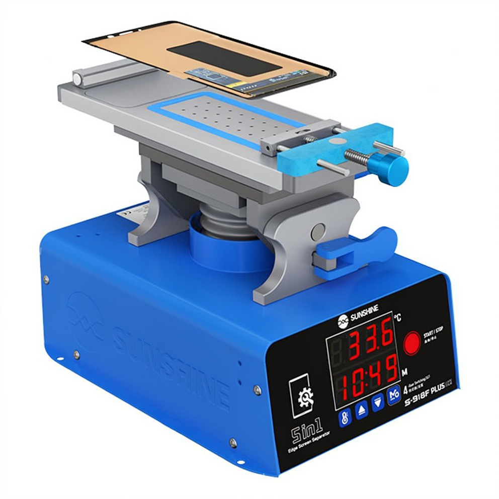Sunshine S-918F Plus V2.0 360° Rotation Curved Screen Separator