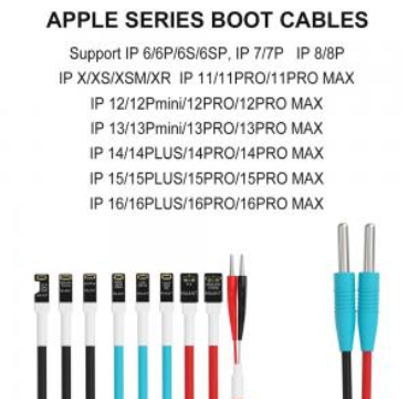 MaAnt PY2 Apple Series Power Boot Cable for iPhone 6 to 16Pro Max Repair