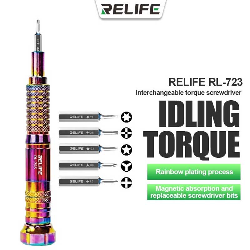 RELIFE RL-723 SCREWDRIVER SET WITH 5IN1 BIT