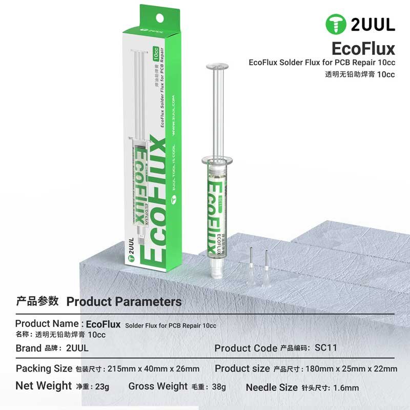 2UUL SC11 ECO SOLDER FLUX 10CC 7