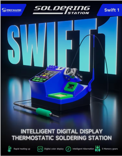 MECHANIC SWIFT 1 INTELLIGENT DIGITAL DISPLAY SOLDERING STATION
