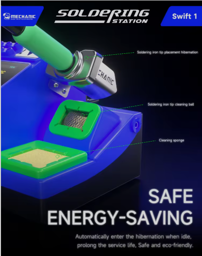 MECHANIC SWIFT 1 INTELLIGENT DIGITAL DISPLAY SOLDERING STATION