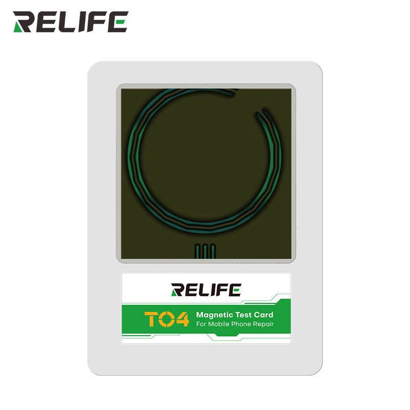 Relife TO4 Magnetic Pole Observation Magnetic Card for Phone Repair