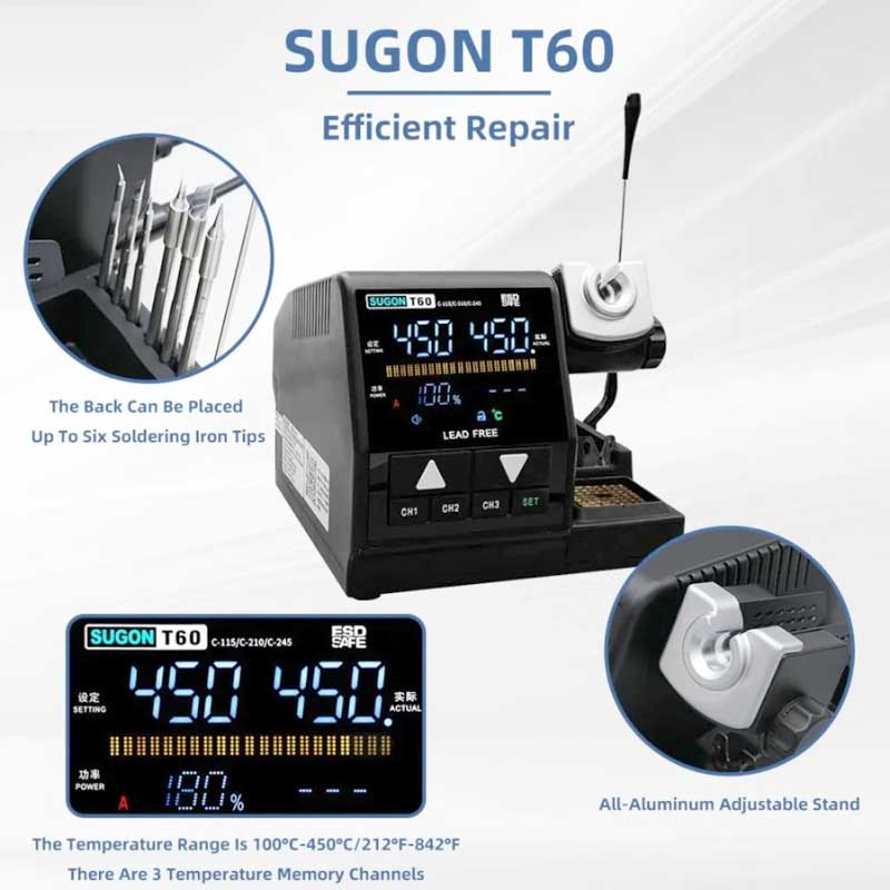 SUGON T60 SOLDERING STATION 1