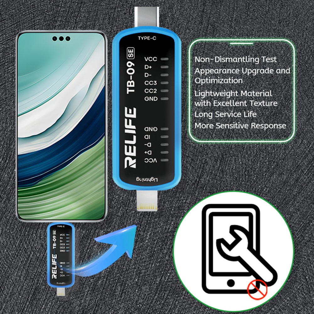 Relife TB-09 SE Charging Port Tester