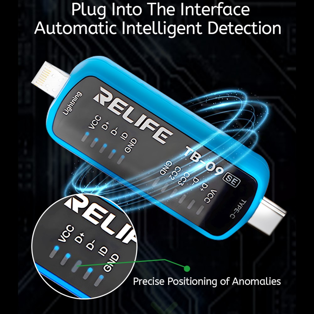 Relife TB-09 SE Charging Port Tester