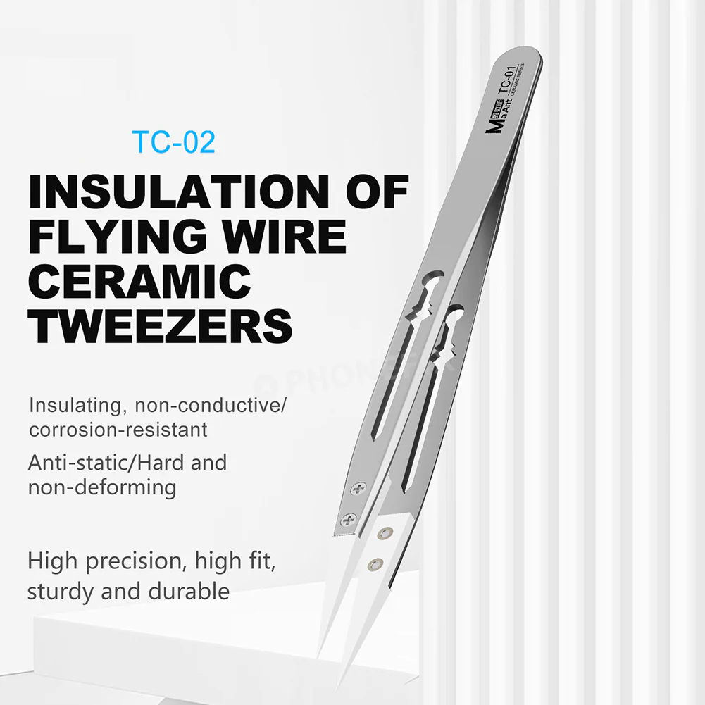 Maant TC-01 High Precision Wire Ceramic Tweezer
