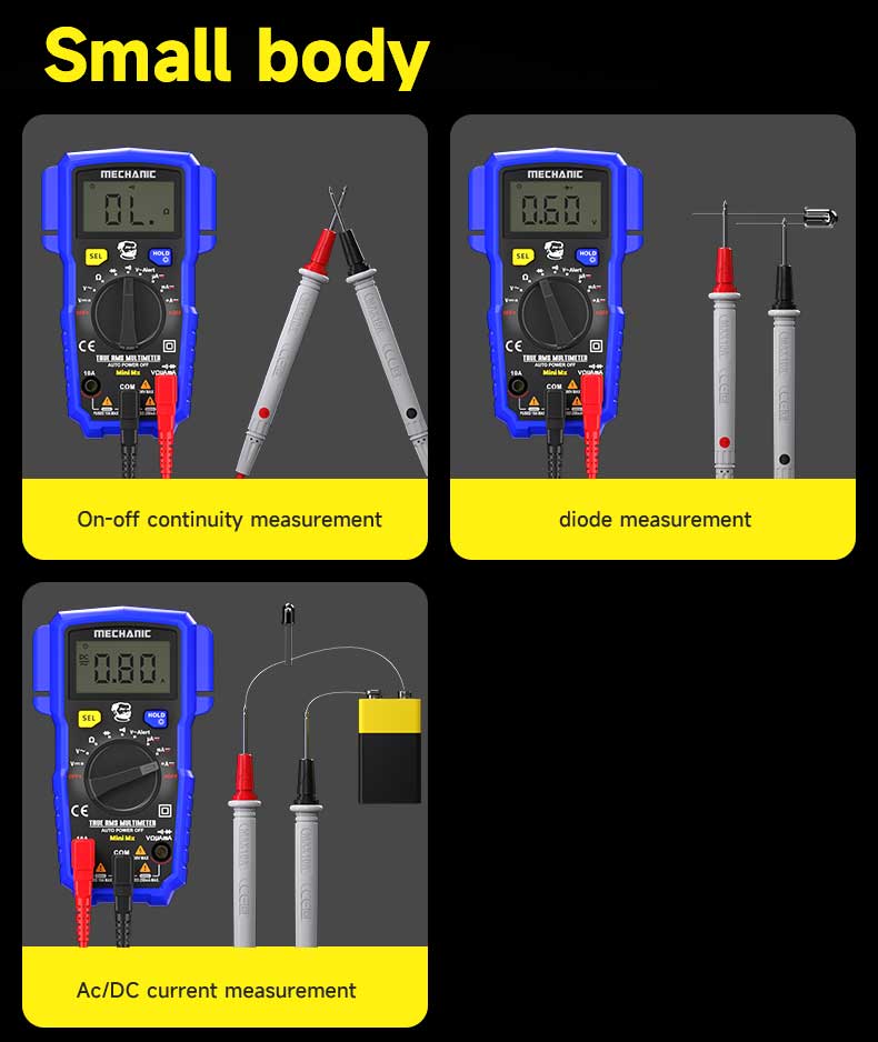 Mechanic MiniTD Mx Mini Multimeter