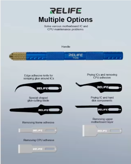RELIFE TK5 8-in-1 Multifunctional Blade Set