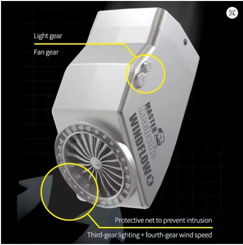 Master Mechanic Windflow X Microscope led smoke Exhaust fan