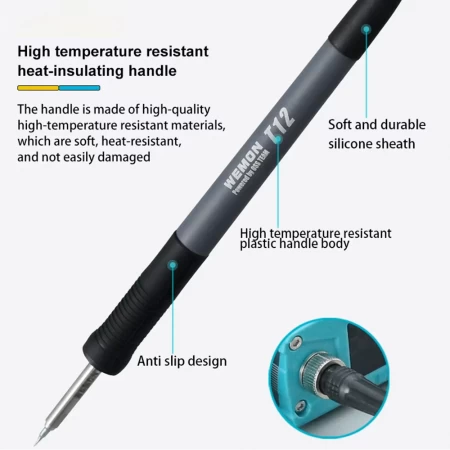Wemon T12 Pro 72W Electric Soldering Station