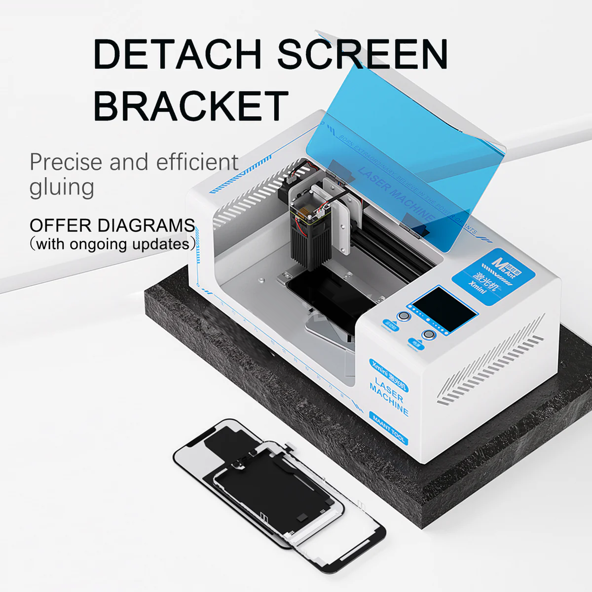 MaAnt Xmini Laser Machine for iPhone Back Glass/Screen Bracket Removal