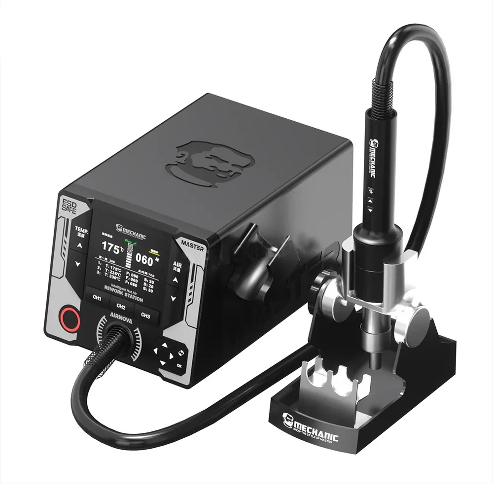 Mechanic Air Nova 1200W Curved Temperature Control Hot Air Gun Rework Station