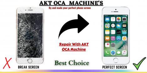 AKT3100pro OCA Lamination Machine Edge Curve Flat iPhone Screen Special SET 2