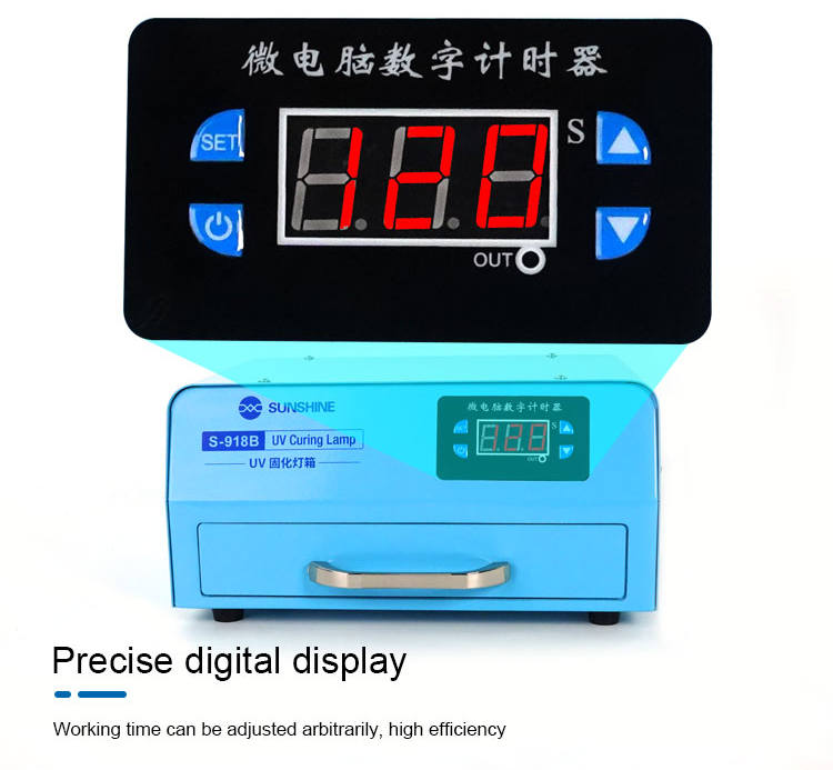 SUNSHINE S918B UV CURING LIGHT BOX 100 ORIGINAL AKINFOTOOLS
