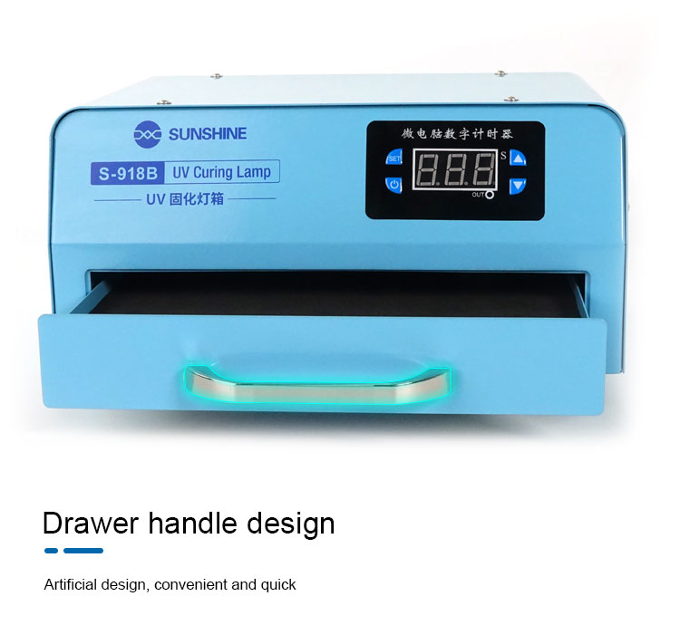 SUNSHINE S918B UV CURING LIGHT BOX 100 ORIGINAL AKINFOTOOLS